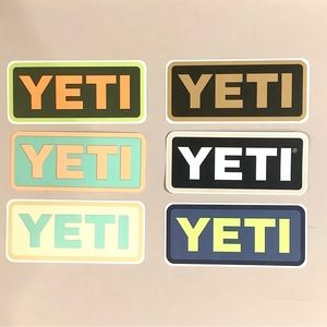 Set of 6 YETI Stickers